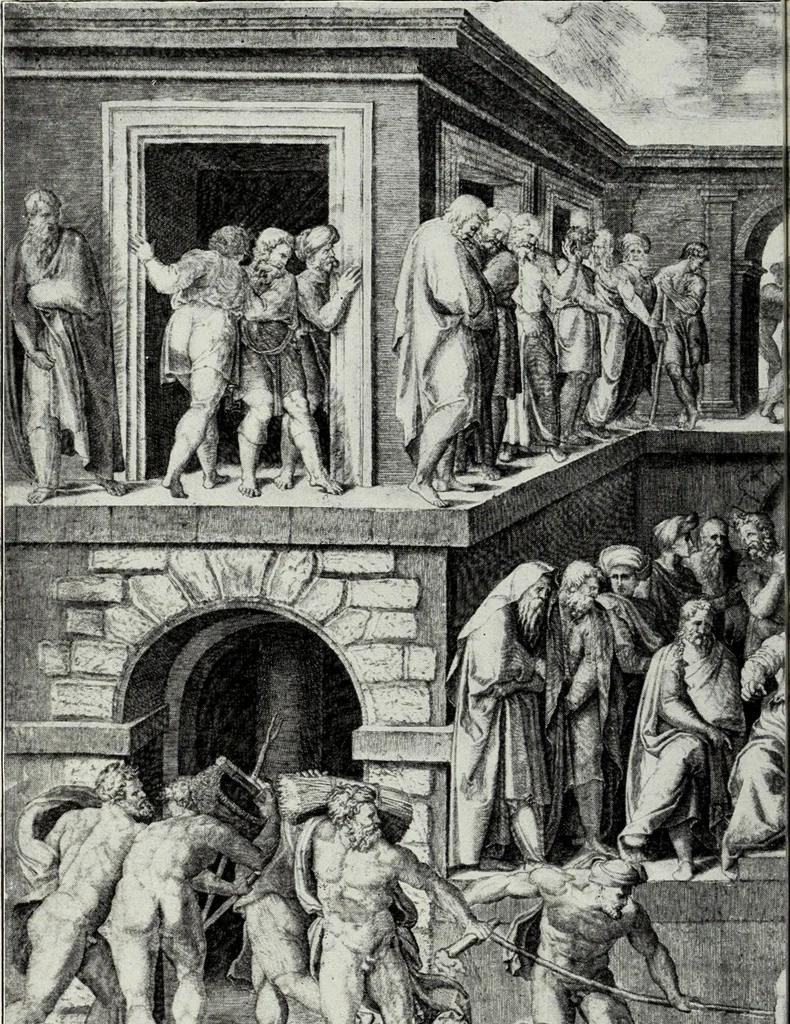 An illustration from Der Kupferstich, 1904, leaf 48