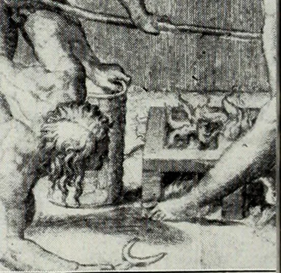 An illustration from Der Kupferstich, 1904, leaf 48