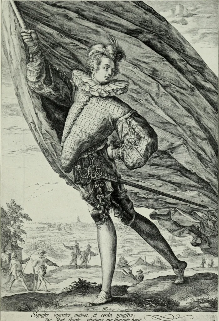 An illustration from Der Kupferstich, 1904, leaf 55