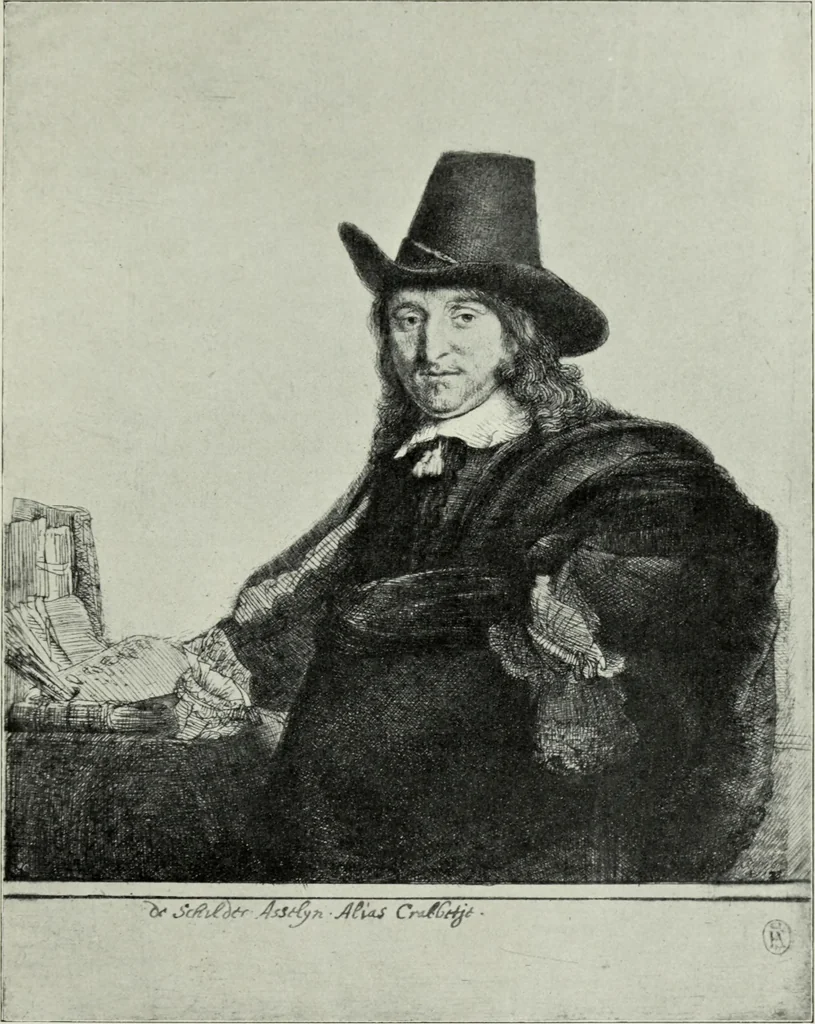 An illustration from Der Kupferstich, 1904, leaf 71