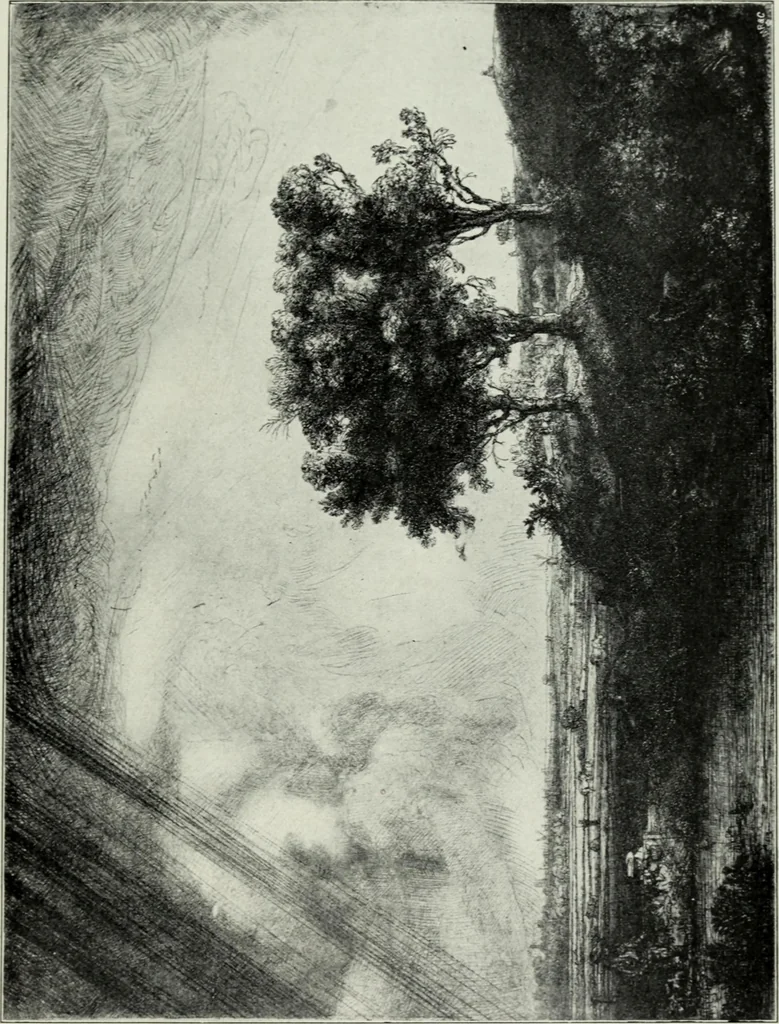 An illustration from Der Kupferstich, 1904, leaf 73