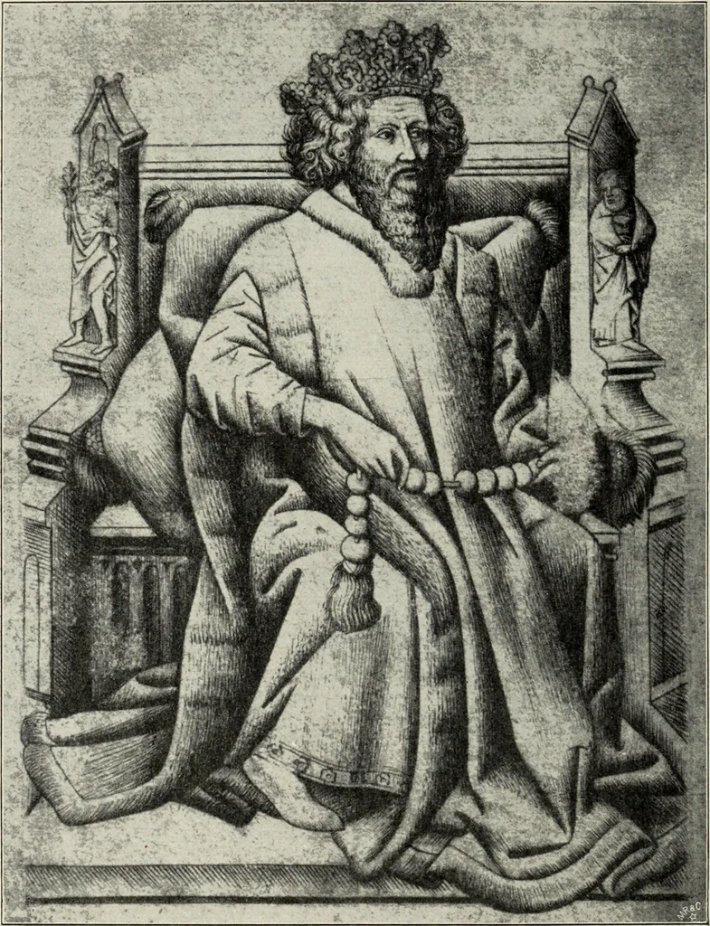 An illustration from Der Kupferstich, 1904, leaf 8