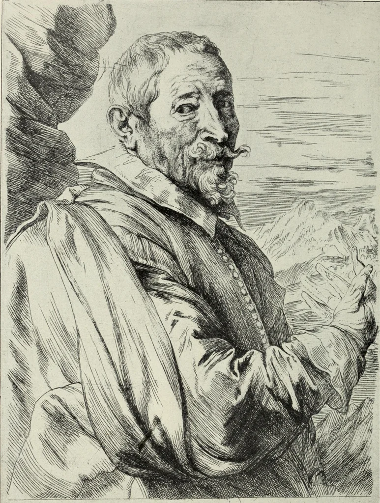 An illustration from Der Kupferstich, 1904, leaf 84