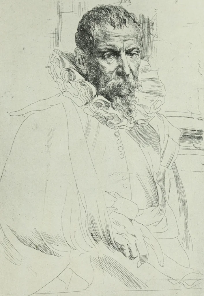 An illustration from Der Kupferstich, 1904, leaf 85