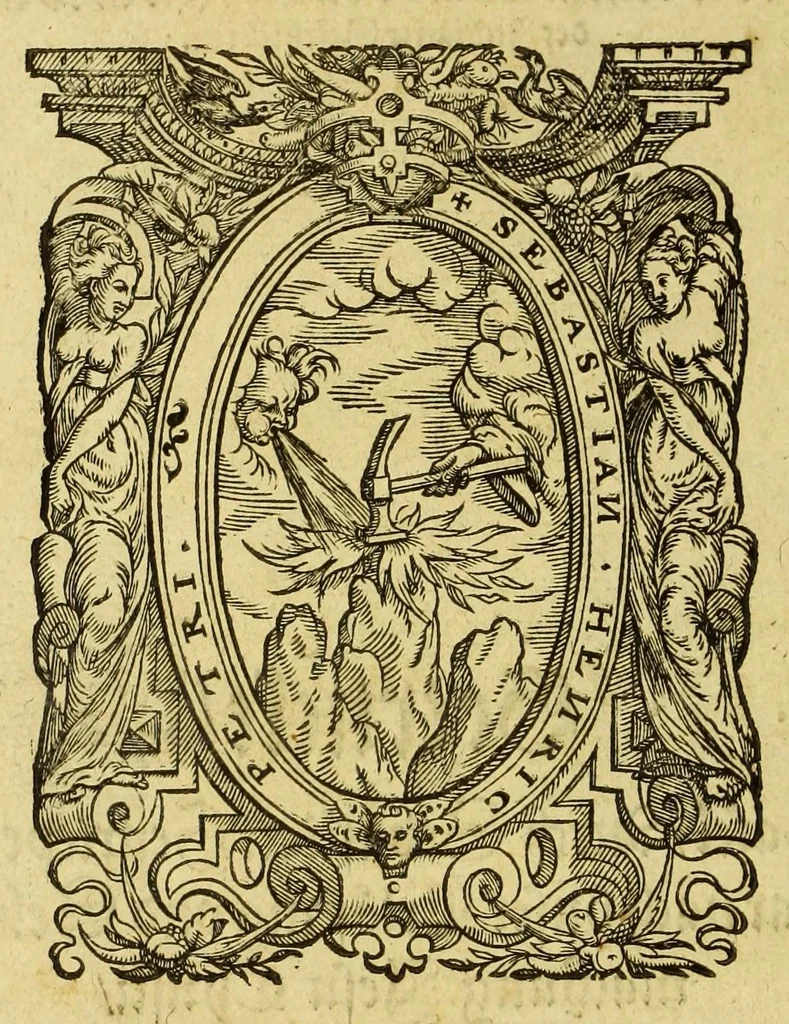 An illustration from Der Newenn Weldt vnd indianischen Königreichs, newe vnnd wahrhaffte History, : von allen Geschichten, Handlungen, Thaten, strengem vnnd ernstlichem Regiment der Spanier gegen den Indianern, vngläublichem grossem gut ..., 1579, leaf 232