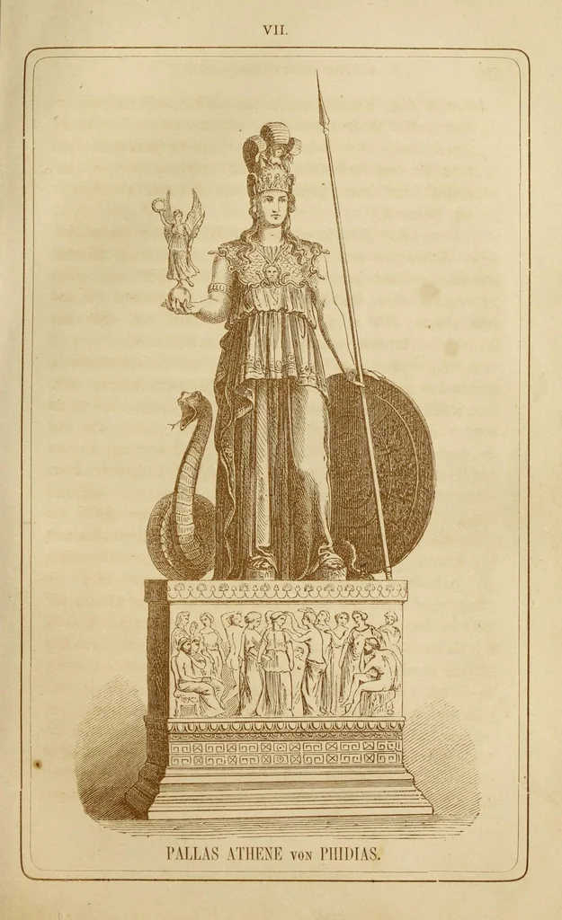 An illustration from Der Olymp, oder, Mythologie der Griechen und Römer : mit Einschluss der aegyptischen, nordischen und indischen Götterlehre : zum Selbtsunterricht für die erwachsene Jugend und angehende Künstler, sowie für höhere Lehranstalten, 1868, leaf 137