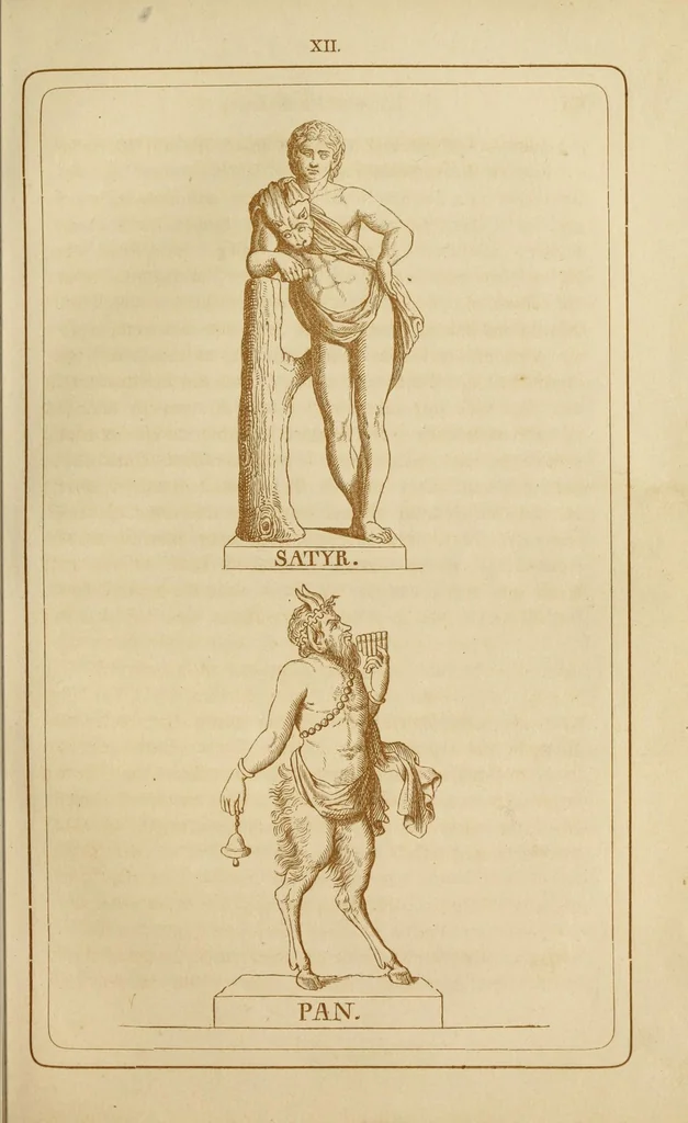An illustration from Der Olymp, oder, Mythologie der Griechen und Römer : mit Einschluss der aegyptischen, nordischen und indischen Götterlehre : zum Selbtsunterricht für die erwachsene Jugend und angehende Künstler, sowie für höhere Lehranstalten, 1868, leaf 197