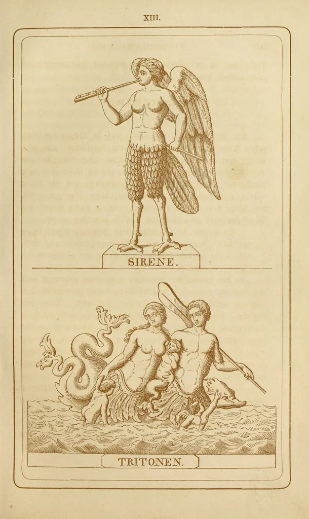 An illustration from Der Olymp, oder, Mythologie der Griechen und Römer : mit Einschluss der aegyptischen, nordischen und indischen Götterlehre : zum Selbtsunterricht für die erwachsene Jugend und angehende Künstler, sowie für höhere Lehranstalten, 1868, leaf 207