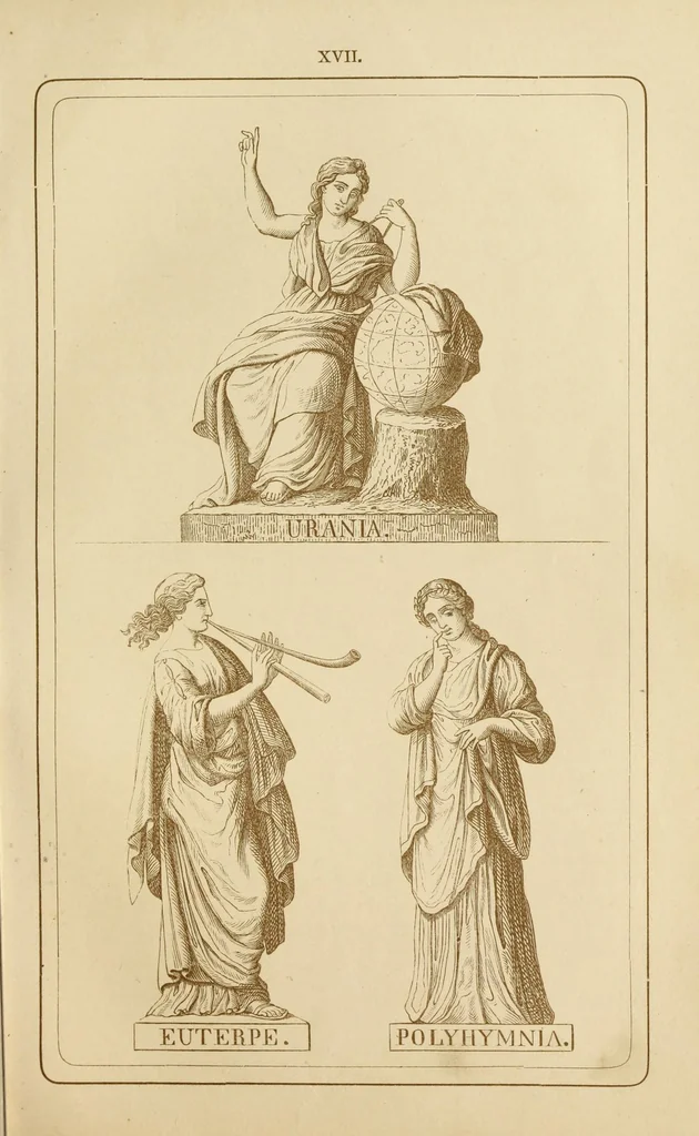 An illustration from Der Olymp, oder, Mythologie der Griechen und Römer : mit Einschluss der aegyptischen, nordischen und indischen Götterlehre : zum Selbtsunterricht für die erwachsene Jugend und angehende Künstler, sowie für höhere Lehranstalten, 1868, leaf 227