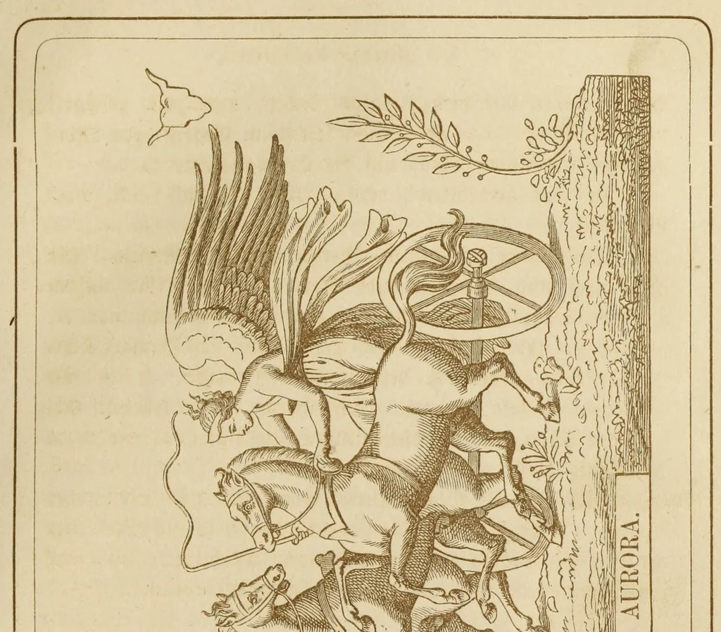 An illustration from Der Olymp, oder, Mythologie der Griechen und Römer : mit Einschluss der aegyptischen, nordischen und indischen Götterlehre : zum Selbtsunterricht für die erwachsene Jugend und angehende Künstler, sowie für höhere Lehranstalten, 1868, leaf 237