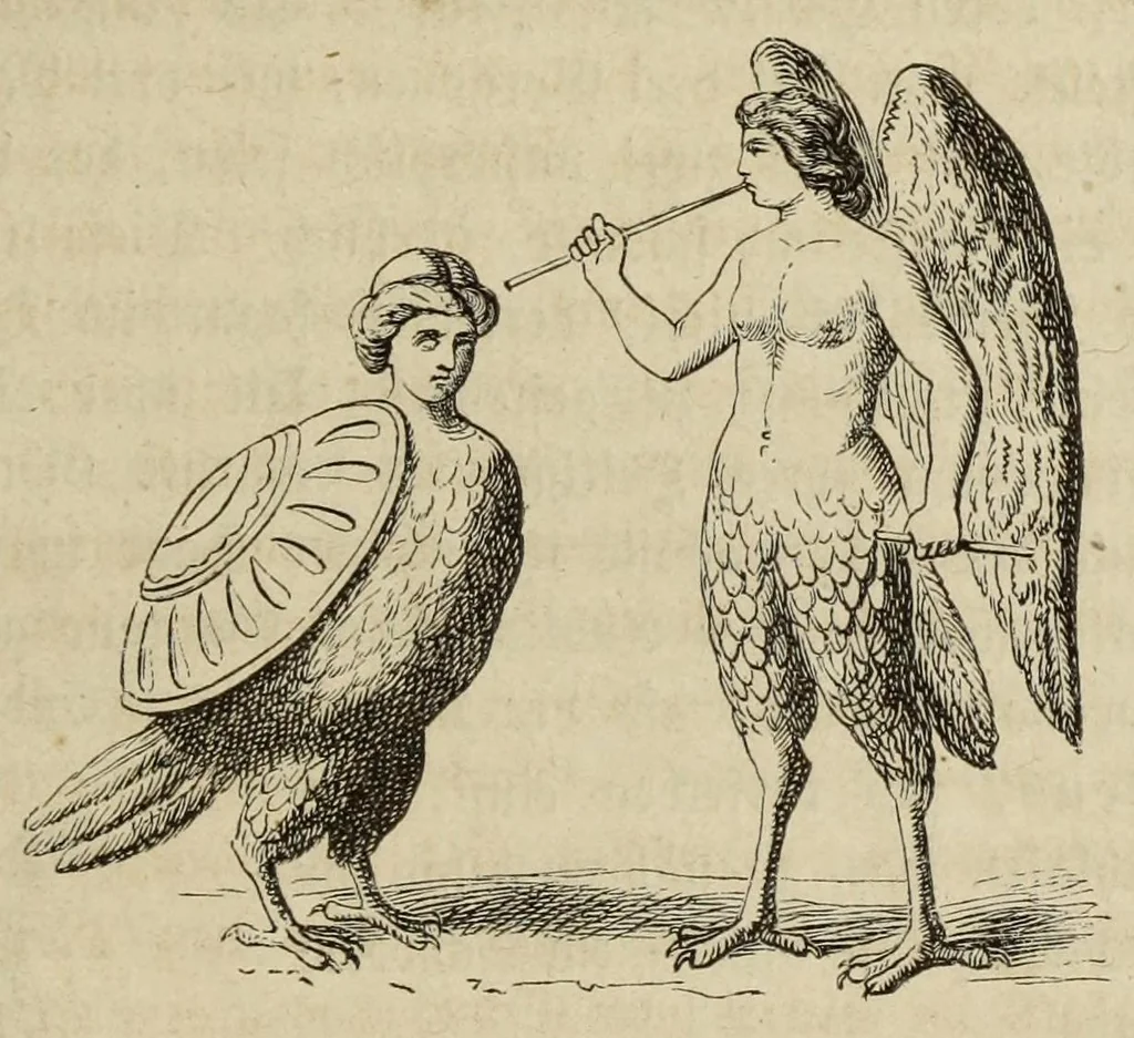 An illustration from Der Olymp, oder, Mythologie der Griechen und Römer : mit Einschluss der aegyptischen, nordischen und indischen Götterlehre : zum Selbtsunterricht für die erwachsene Jugend und angehende Künstler, sowie für höhere Lehranstalten, 1868, leaf 279