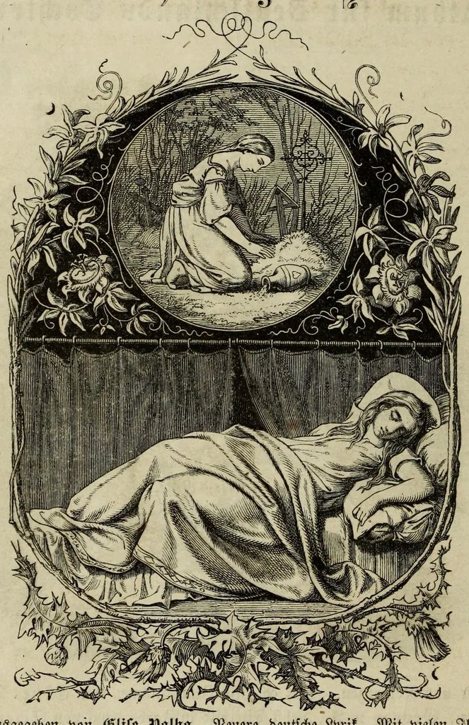An illustration from Der Olymp, oder, Mythologie der Griechen und Römer : mit Einschluss der aegyptischen, nordischen und indischen Götterlehre : zum Selbtsunterricht für die erwachsene Jugend und angehende Künstler, sowie für höhere Lehranstalten, 1868, leaf 506