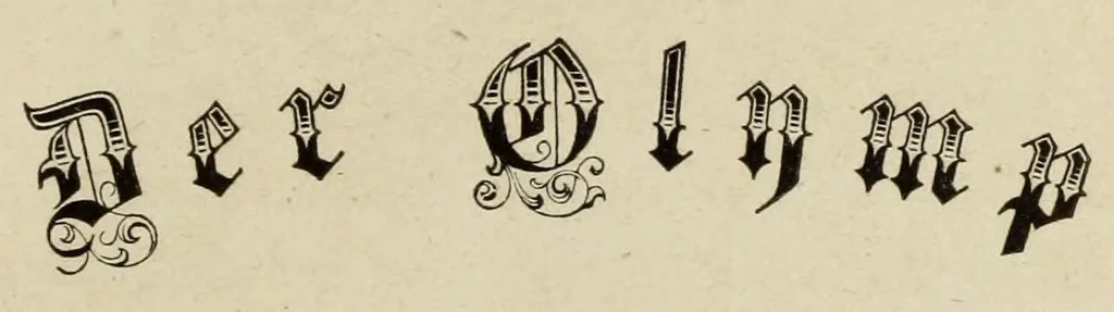 An illustration from Der Olymp, oder, Mythologie der Griechen und Römer : mit Einschluss der aegyptischen, nordischen und indischen Götterlehre : zum Selbtsunterricht für die erwachsene Jugend und angehende Künstler, sowie für höhere Lehranstalten, 1868, leaf 9