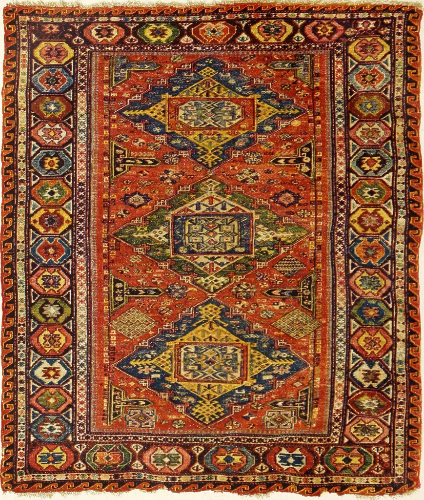 An illustration from Der Orient-Teppich in Geschichte, Kunstgewerbe und Handel, 1917, leaf 103