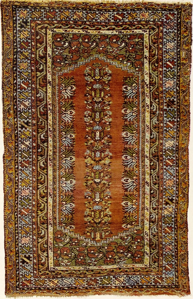 An illustration from Der Orient-Teppich in Geschichte, Kunstgewerbe und Handel, 1917, leaf 107