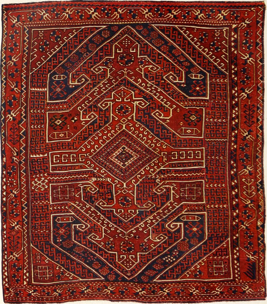 An illustration from Der Orient-Teppich in Geschichte, Kunstgewerbe und Handel, 1917, leaf 111