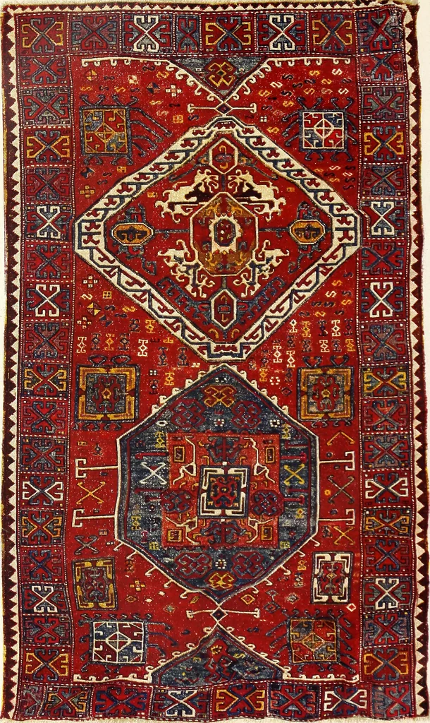 An illustration from Der Orient-Teppich in Geschichte, Kunstgewerbe und Handel, 1917, leaf 113