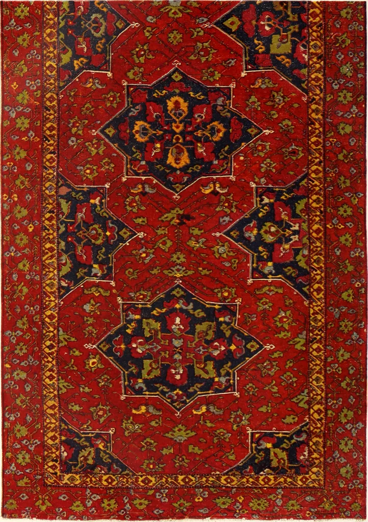 An illustration from Der Orient-Teppich in Geschichte, Kunstgewerbe und Handel, 1917, leaf 117