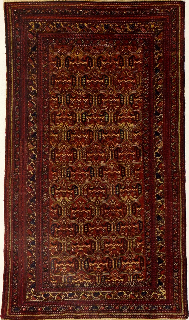 An illustration from Der Orient-Teppich in Geschichte, Kunstgewerbe und Handel, 1917, leaf 45