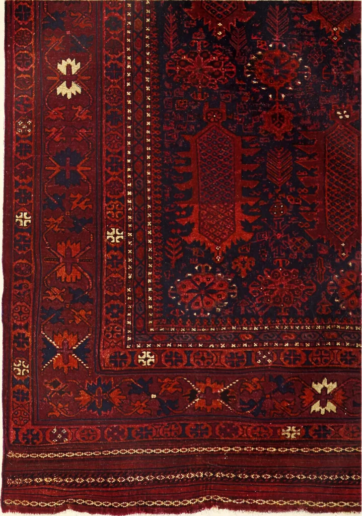 An illustration from Der Orient-Teppich in Geschichte, Kunstgewerbe und Handel, 1917, leaf 71