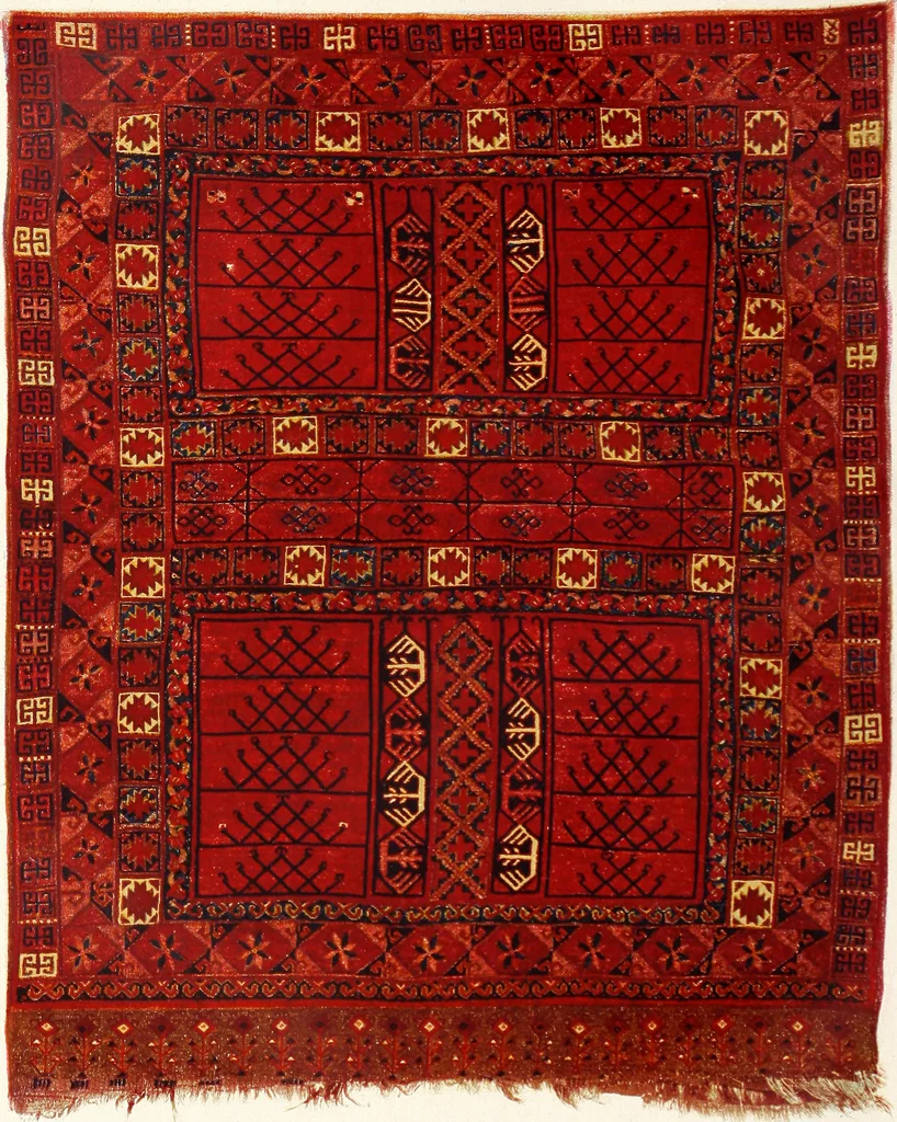An illustration from Der Orient-Teppich in Geschichte, Kunstgewerbe und Handel, 1917, leaf 79