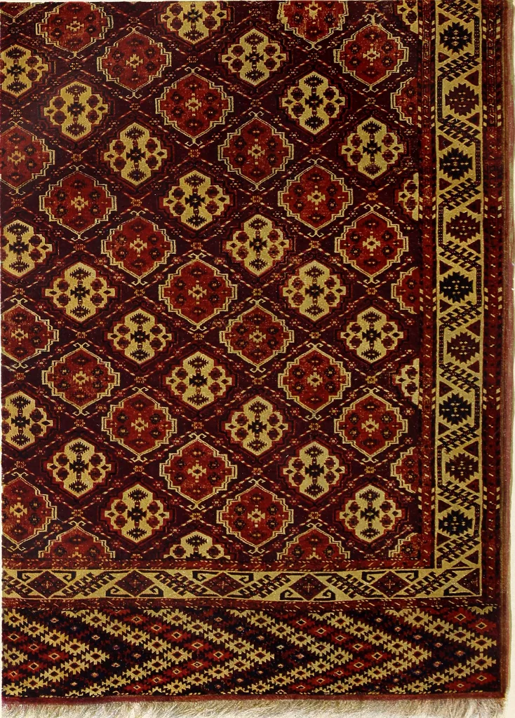 An illustration from Der Orient-Teppich in Geschichte, Kunstgewerbe und Handel, 1917, leaf 85
