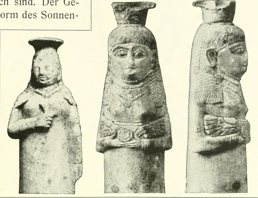 An illustration from Der Orient und die frühgriechische Kunst, 1912, leaf 106