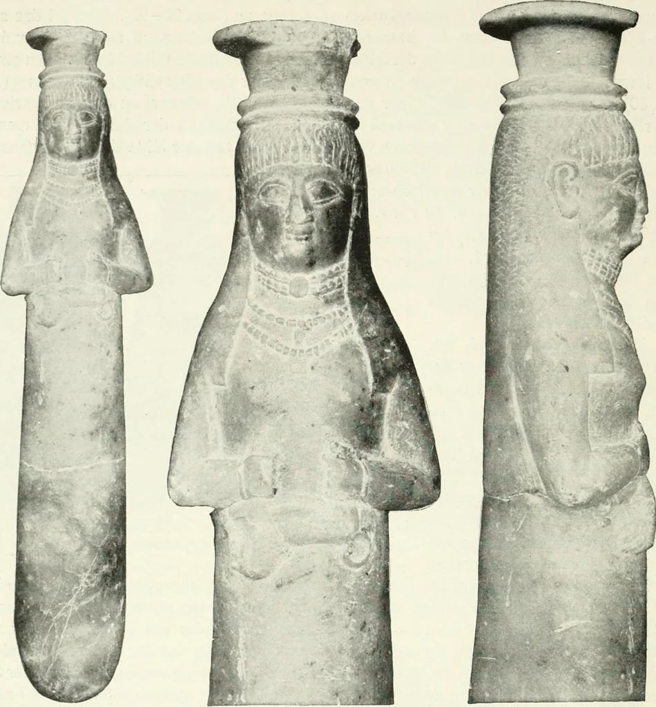An illustration from Der Orient und die frühgriechische Kunst, 1912, leaf 107