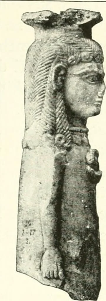 An illustration from Der Orient und die frühgriechische Kunst, 1912, leaf 108