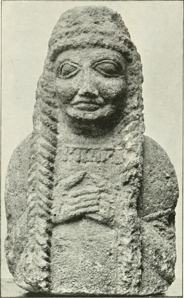 An illustration from Der Orient und die frühgriechische Kunst, 1912, leaf 109