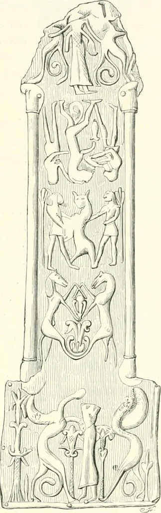 An illustration from Der Orient und die frühgriechische Kunst, 1912, leaf 134