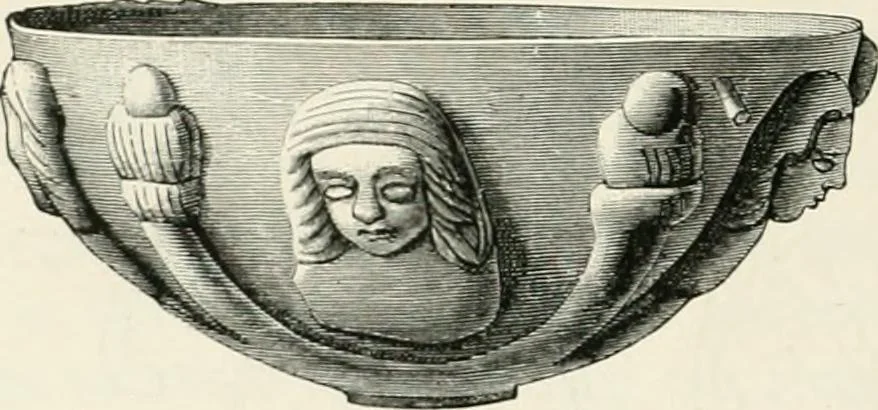 An illustration from Der Orient und die frühgriechische Kunst, 1912, leaf 137