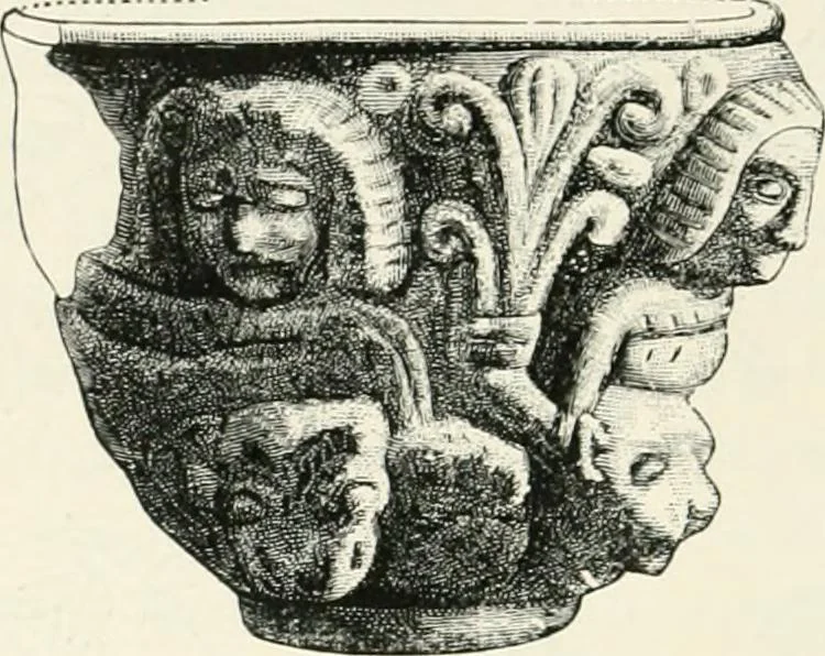 An illustration from Der Orient und die frühgriechische Kunst, 1912, leaf 137
