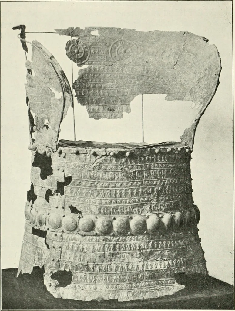 An illustration from Der Orient und die frühgriechische Kunst, 1912, leaf 147