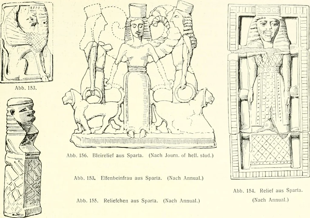 An illustration from Der Orient und die frühgriechische Kunst, 1912, leaf 150