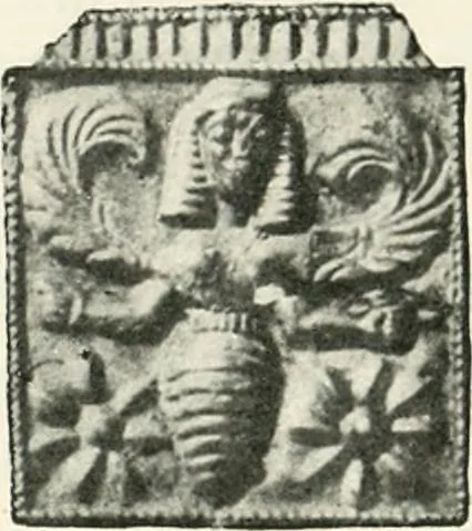 An illustration from Der Orient und die frühgriechische Kunst, 1912, leaf 153