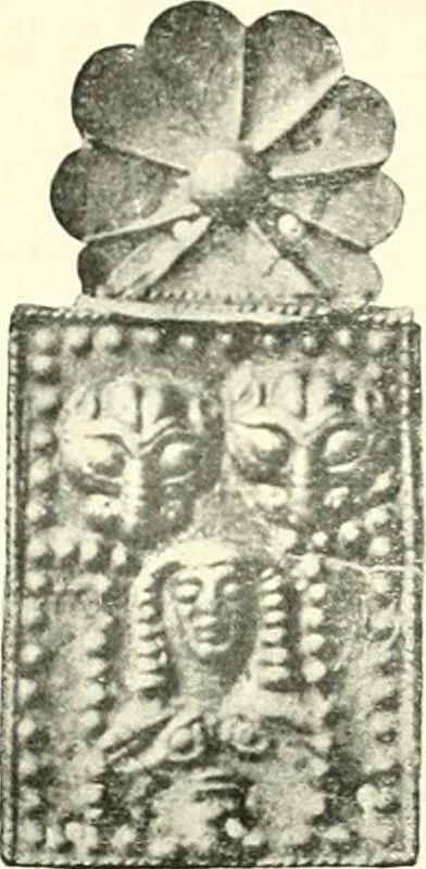 An illustration from Der Orient und die frühgriechische Kunst, 1912, leaf 156