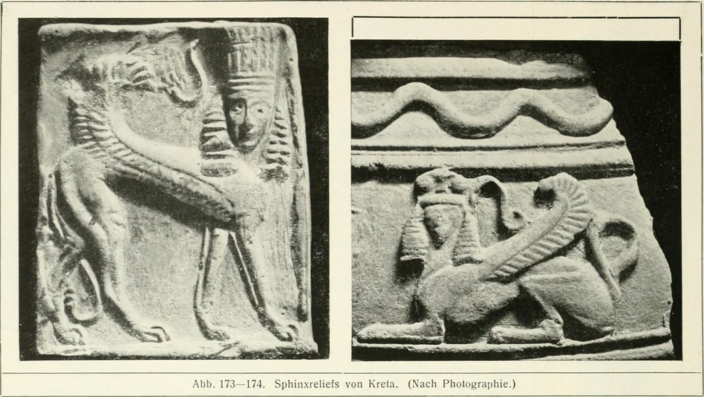 An illustration from Der Orient und die frühgriechische Kunst, 1912, leaf 159