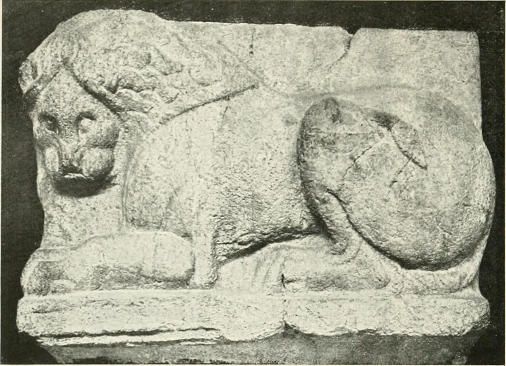 An illustration from Der Orient und die frühgriechische Kunst, 1912, leaf 163