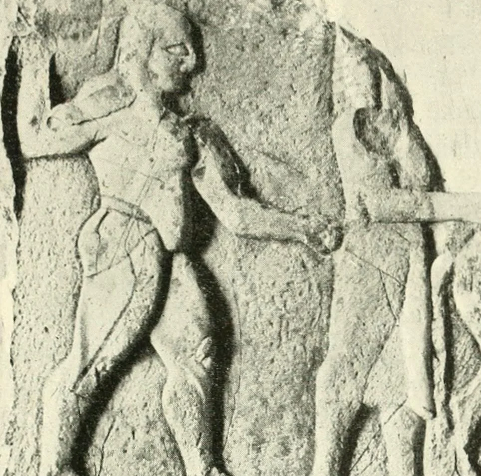 An illustration from Der Orient und die frühgriechische Kunst, 1912, leaf 164