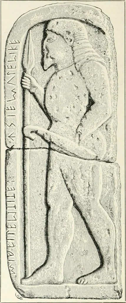 An illustration from Der Orient und die frühgriechische Kunst, 1912, leaf 165