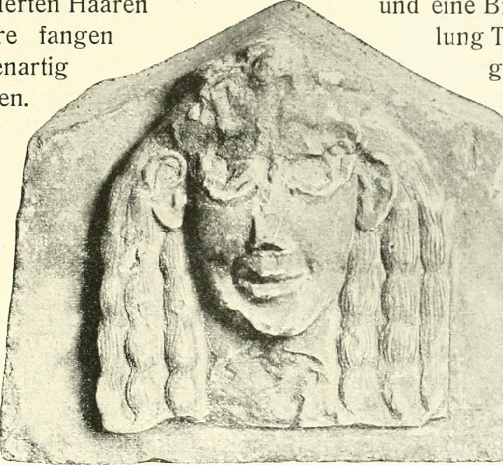 An illustration from Der Orient und die frühgriechische Kunst, 1912, leaf 166