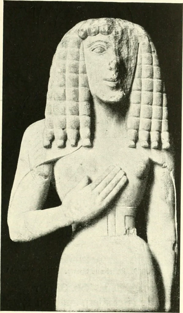 An illustration from Der Orient und die frühgriechische Kunst, 1912, leaf 174