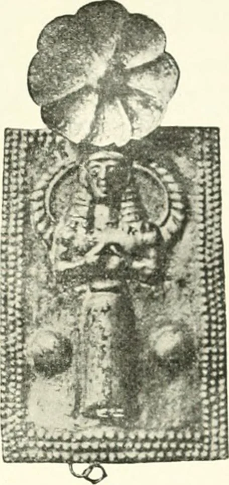 An illustration from Der Orient und die frühgriechische Kunst, 1912, leaf 178