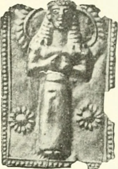 An illustration from Der Orient und die frühgriechische Kunst, 1912, leaf 178