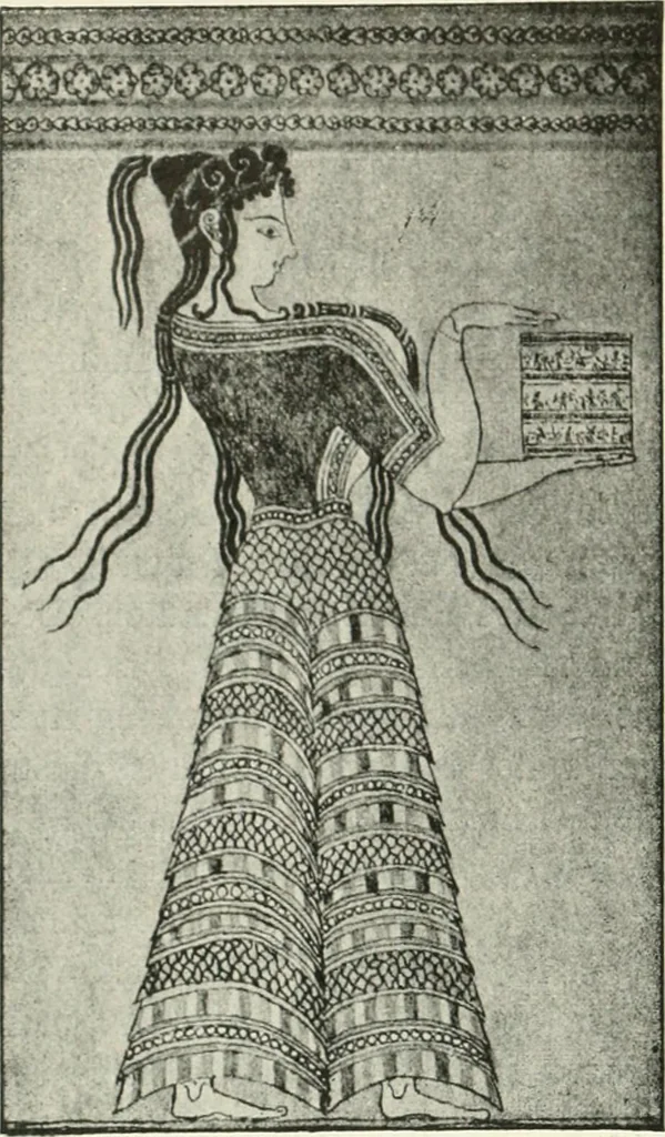 An illustration from Der Orient und die frühgriechische Kunst, 1912, leaf 189