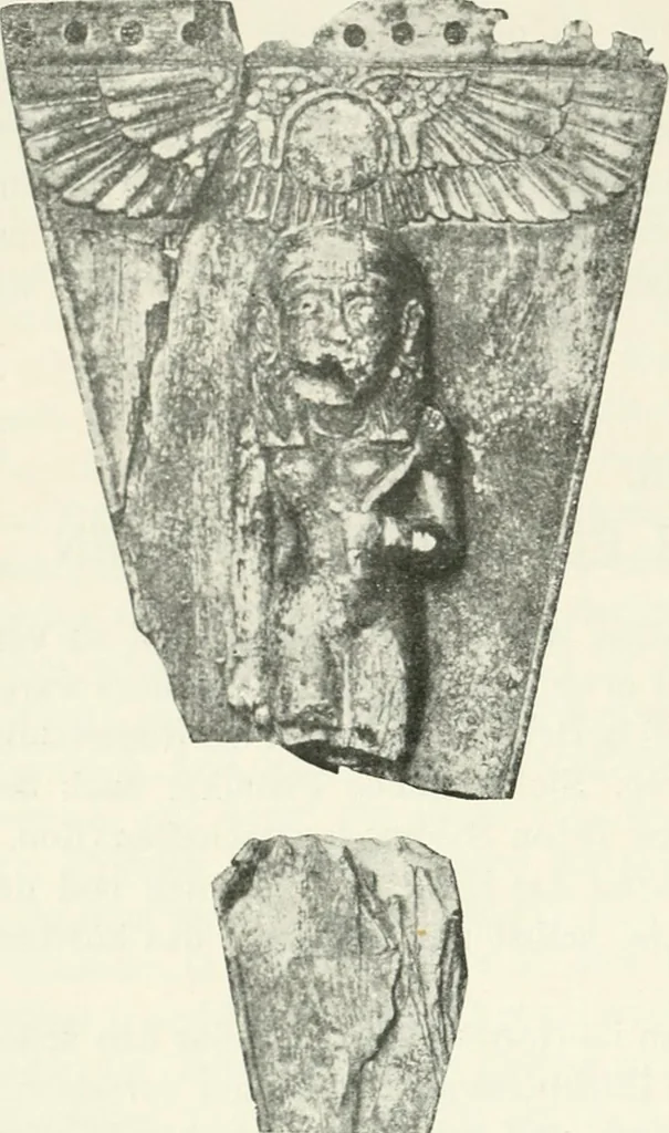 An illustration from Der Orient und die frühgriechische Kunst, 1912, leaf 49