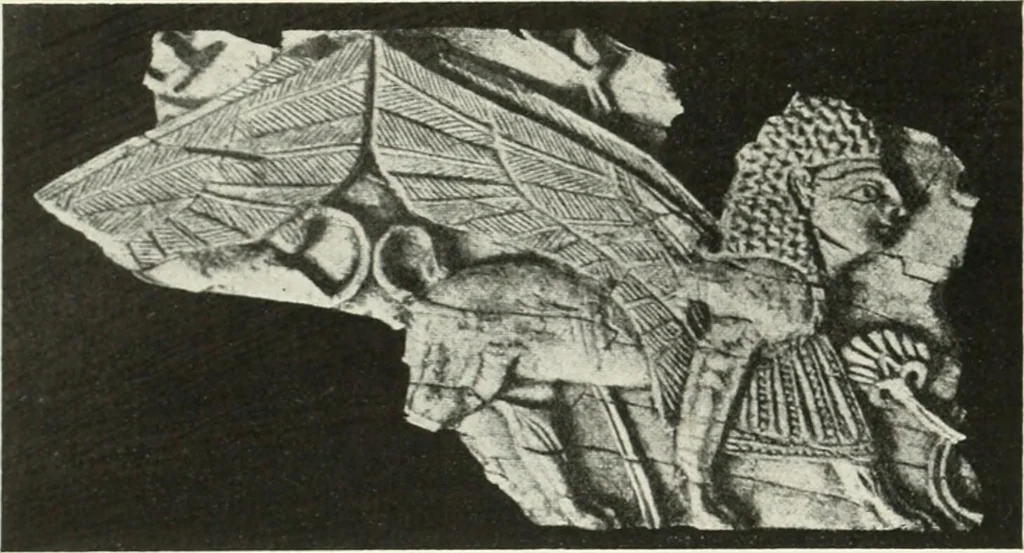 An illustration from Der Orient und die frühgriechische Kunst, 1912, leaf 51
