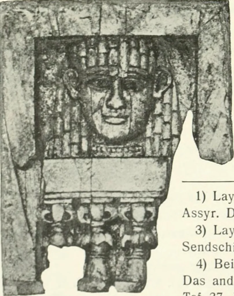 An illustration from Der Orient und die frühgriechische Kunst, 1912, leaf 51