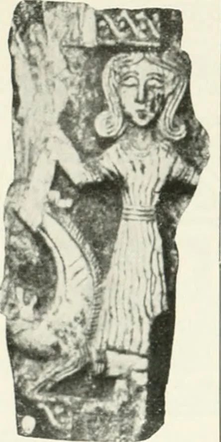 An illustration from Der Orient und die frühgriechische Kunst, 1912, leaf 57